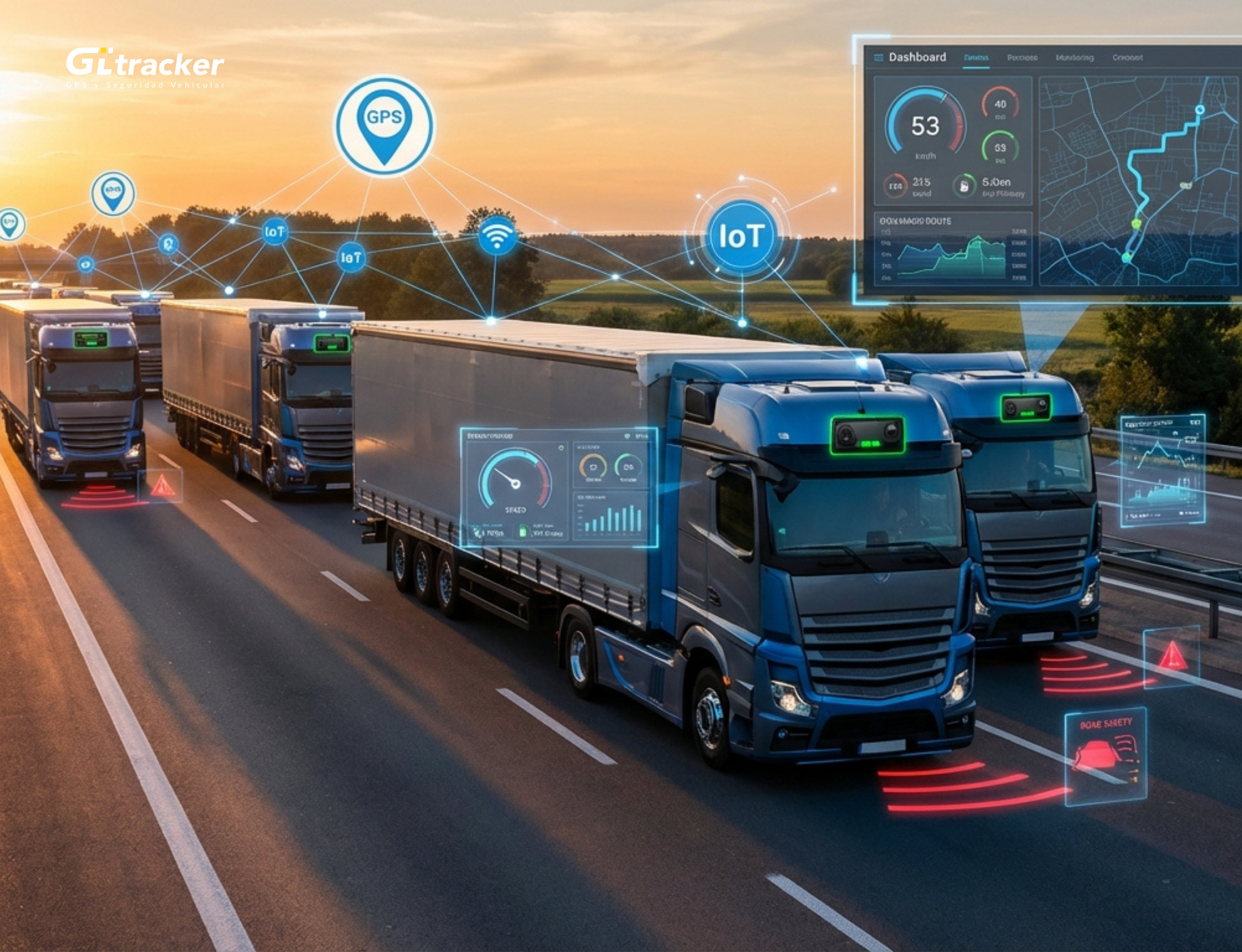 Transformación digital en flotas: del GPS básico a la gestión inteligente de vehículos